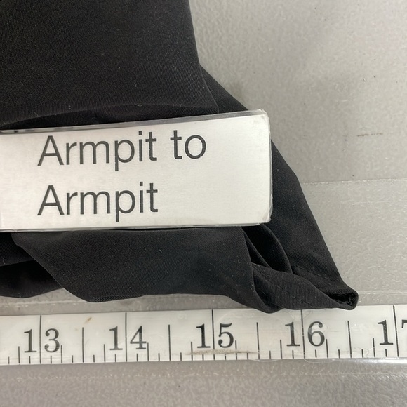 Vero Moda Top Women's Small Black Cropped Short Sleeve - Picture 13 of 15